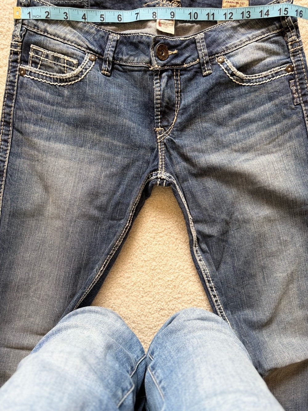 Silver jeans Frances 18" 29x33 - Picture 8 of 11